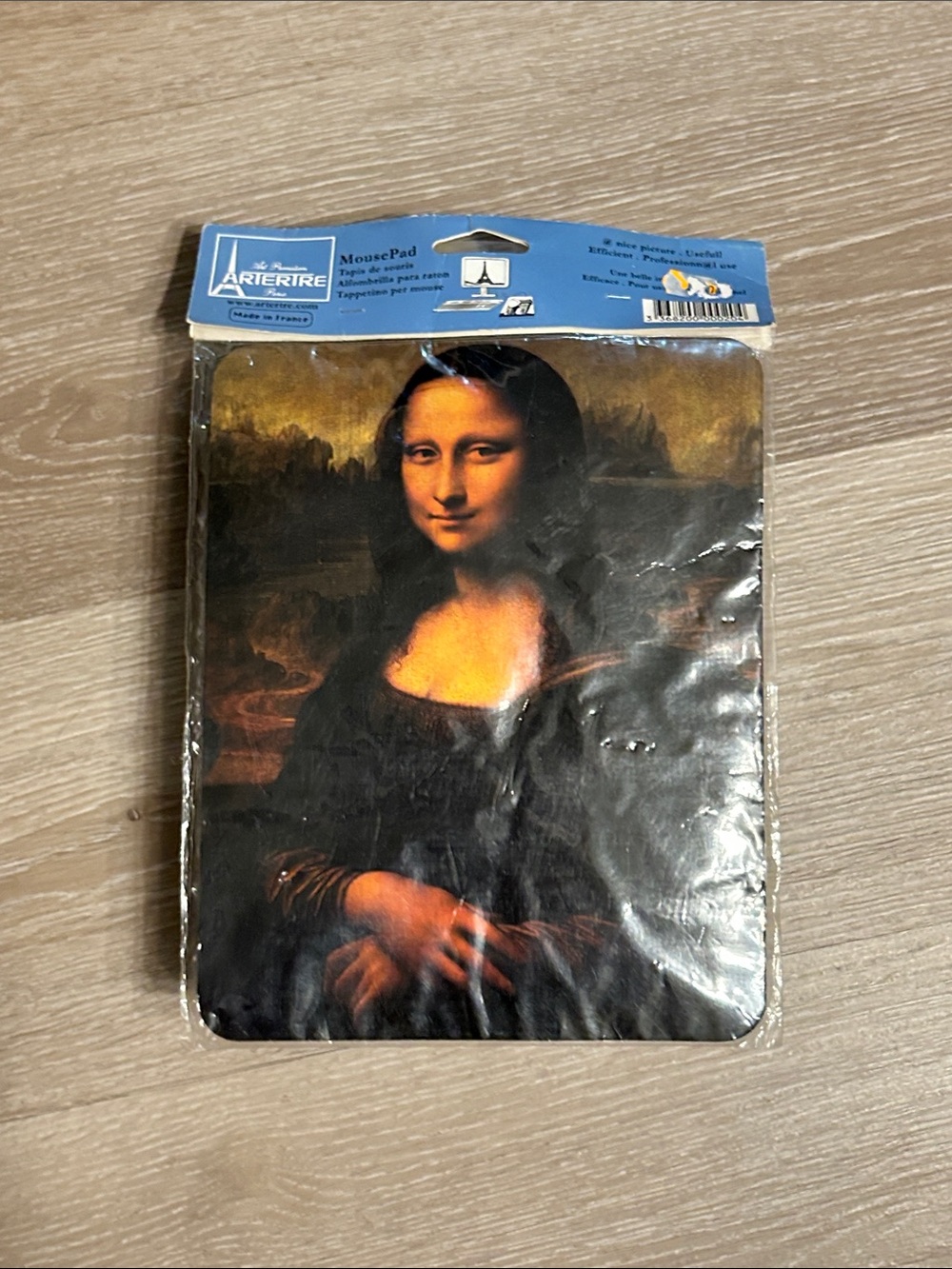 Aerertre Paris New In Packaging Mona Lisa Artwork Mousepad